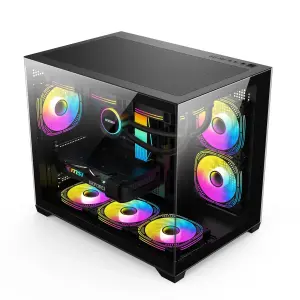 Корпус GTL Gaming Abyss Black (GTLN285M) без БП UA