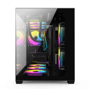 Корпус GTL Gaming Abyss Black (GTLN285M) без БП UA