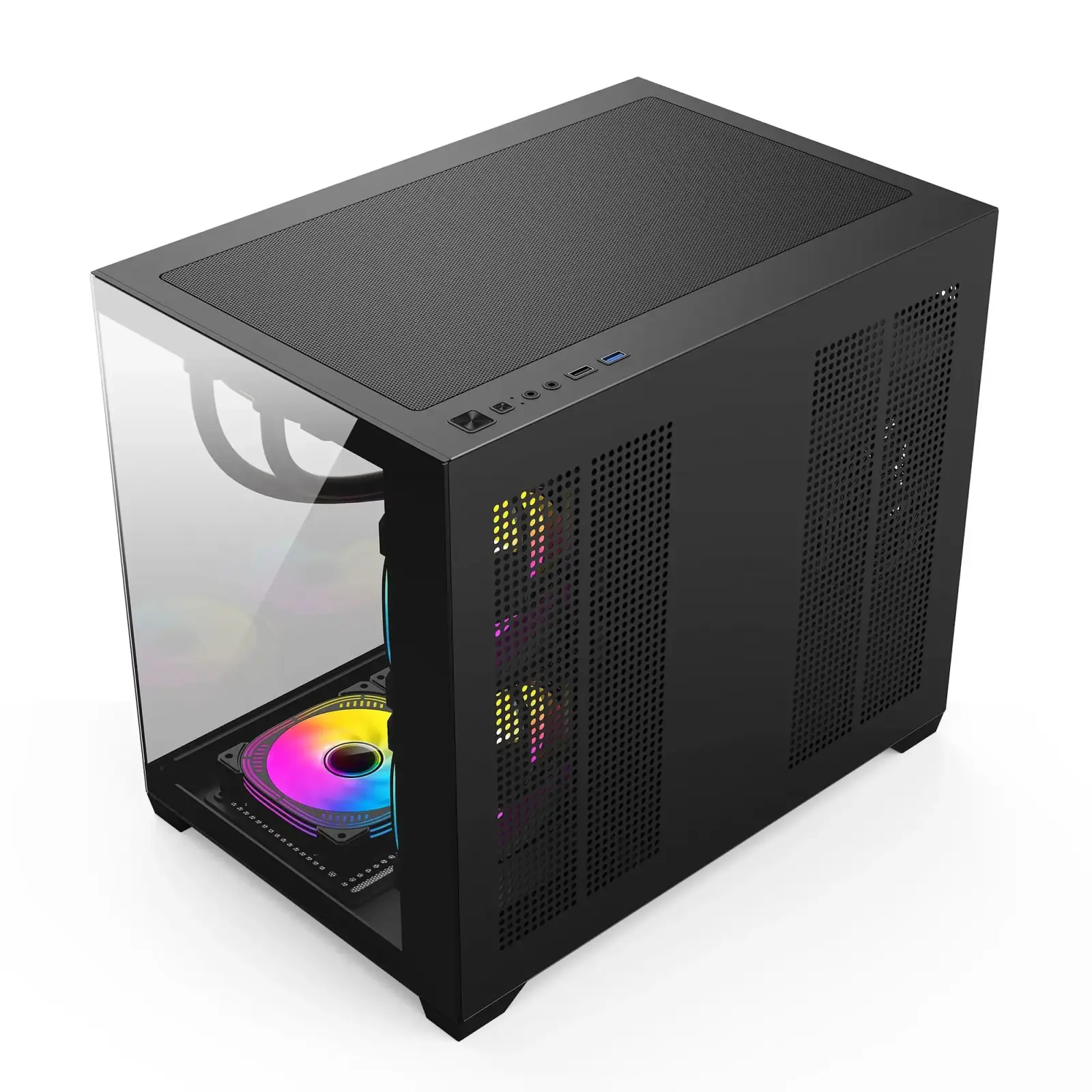 Корпус GTL Gaming Abyss Black (GTLN285M) без БП UA