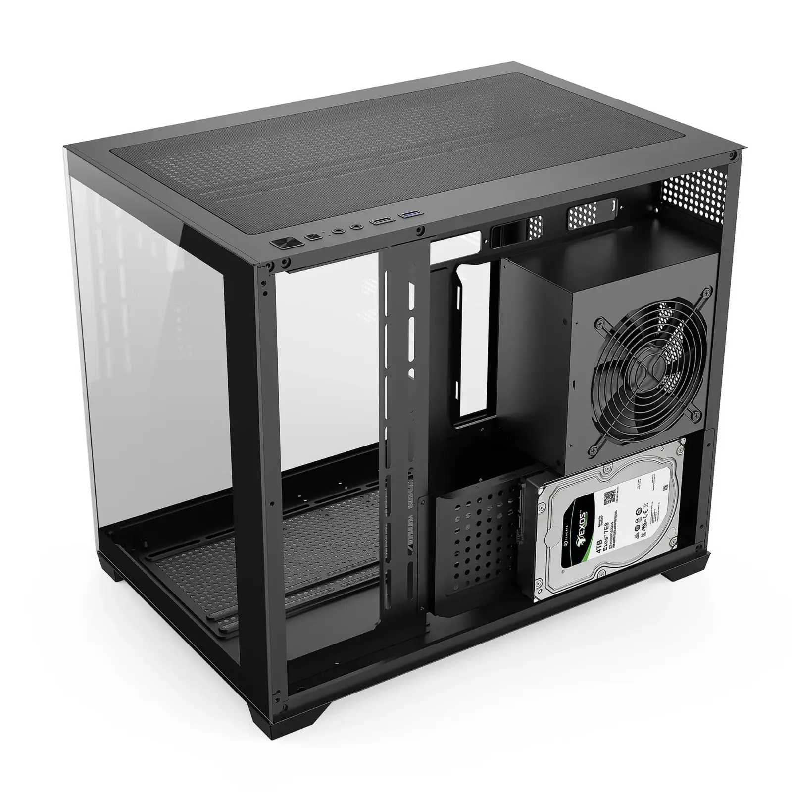 Корпус GTL Gaming Abyss Black (GTLN285M) без БП UA
