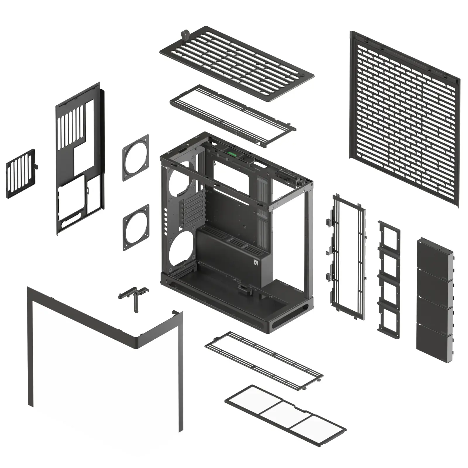 Корпус HAVN HS 420 Base Edition Black (HVN-CA-HS420-06) UA