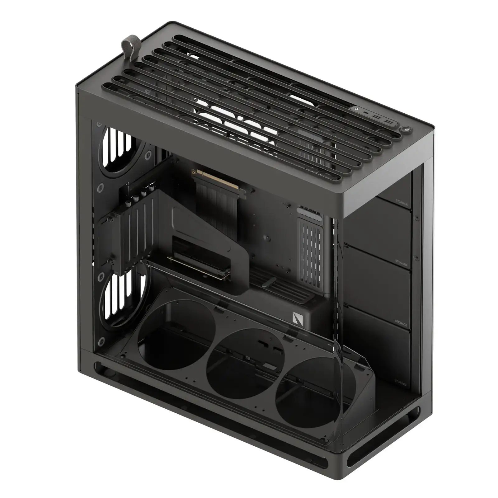 Корпус HAVN HS 420 VGPU Edition Black Без БЖ (HVN-CA-HS420-08) UA