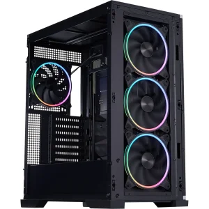 Корпус 1stPlayer IF8-BK-4FO7-14 Black UA