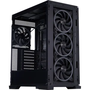 Корпус 1stPlayer IF8-BK-4FO7-14 Black UA