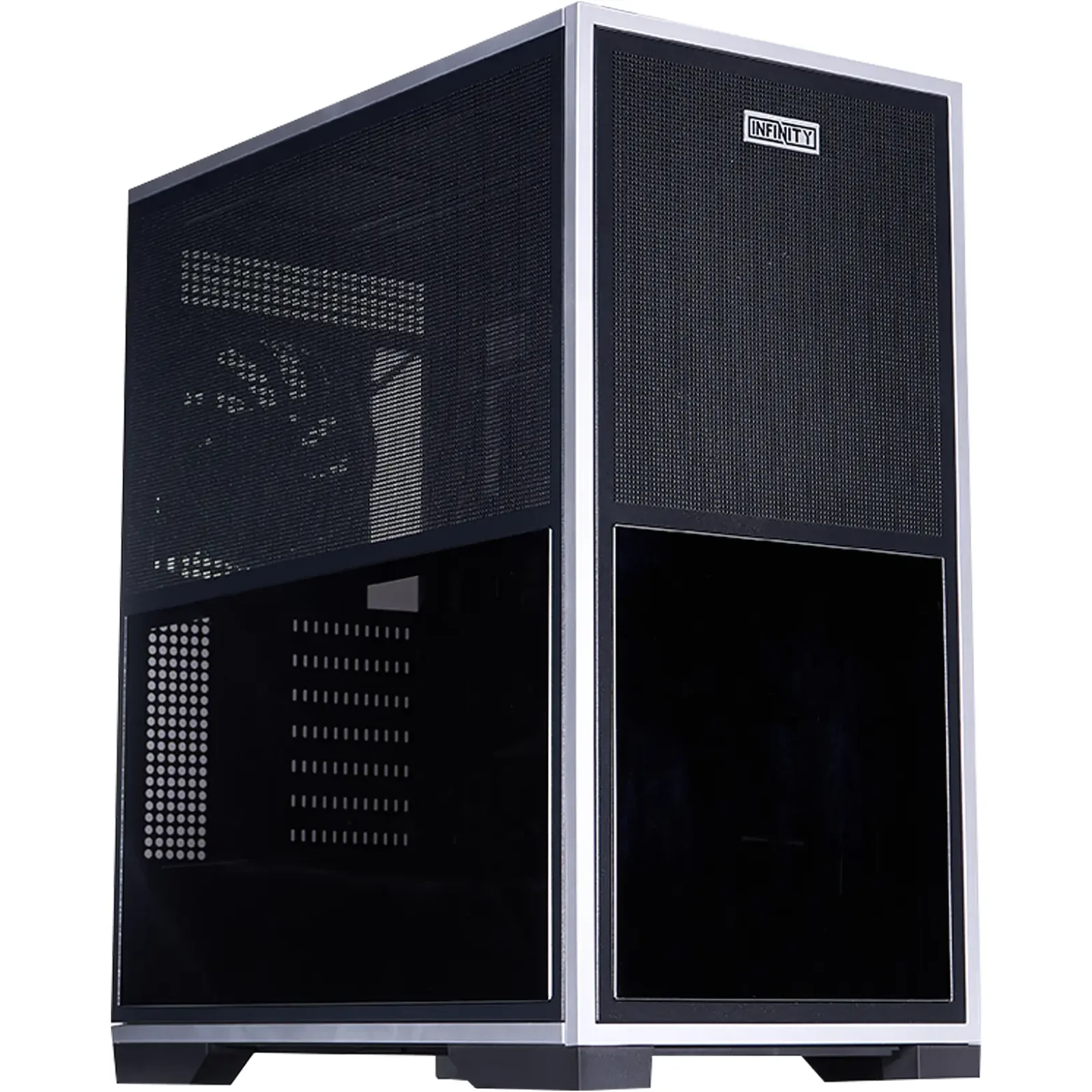 Корпус 1stPlayer IF8-BK-4FO7-14 Black UA