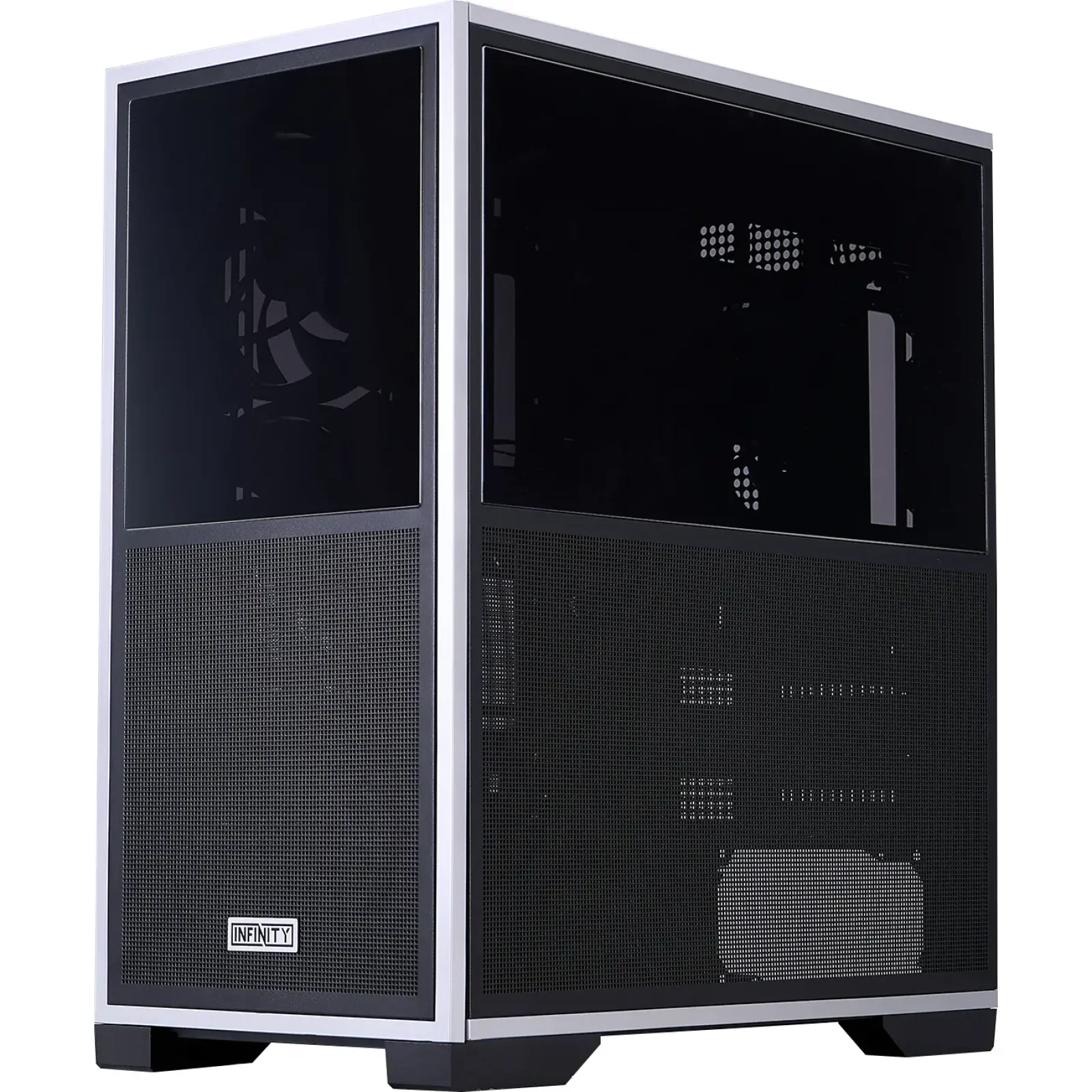 Корпус 1stPlayer IF8-BK-4FO7-14 Black UA