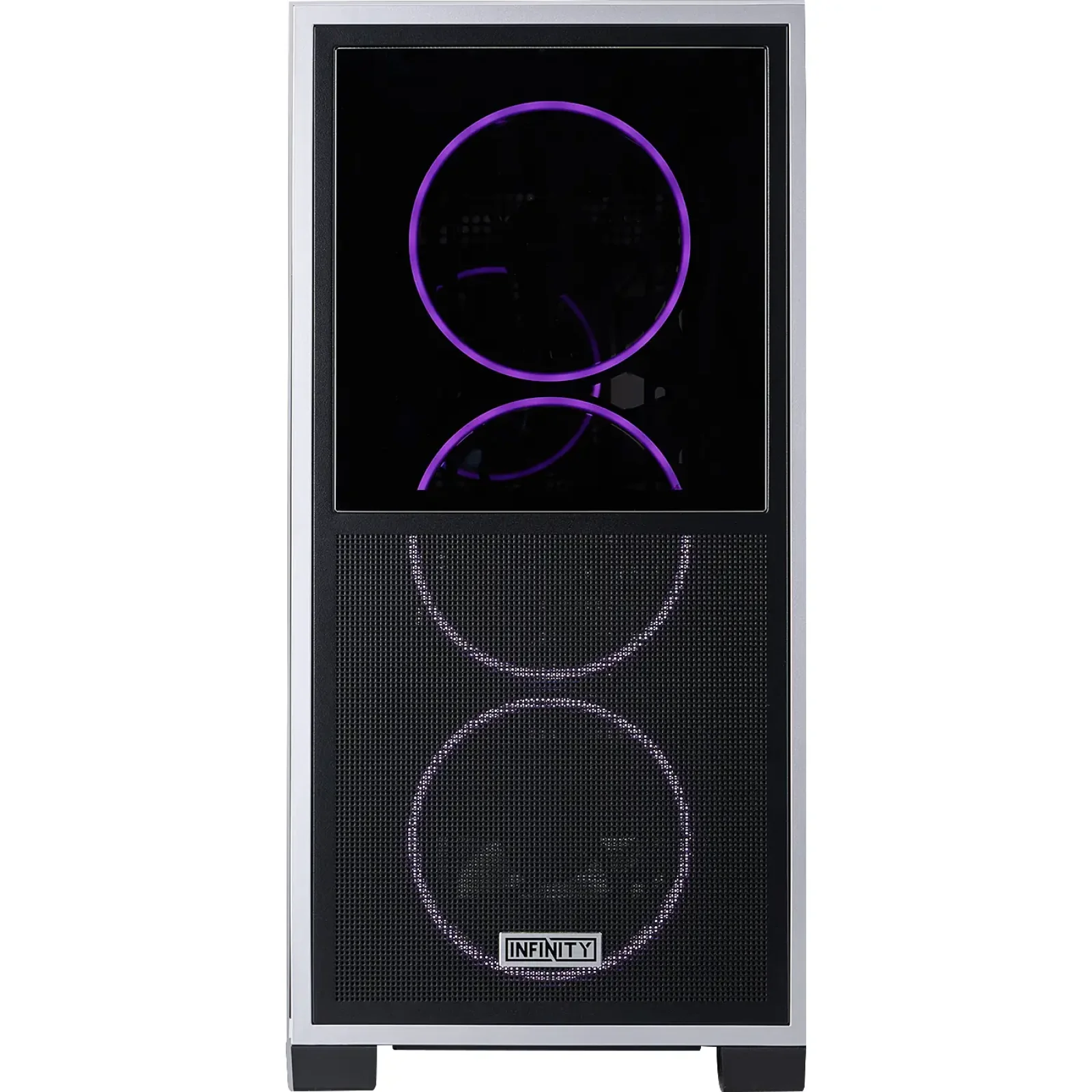 Корпус 1stPlayer IF8-BK-4FO7-14 Black UA