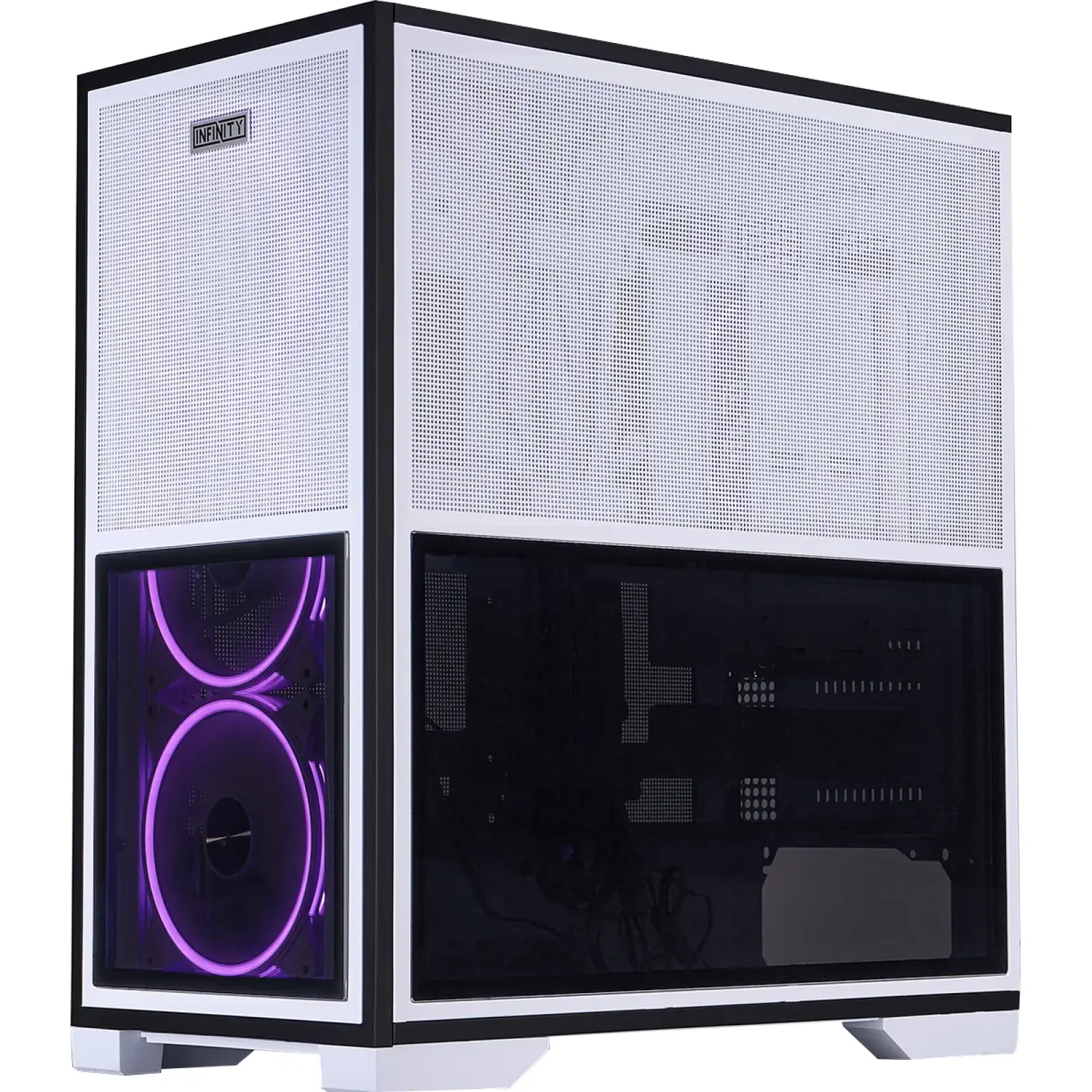 Корпус 1stPlayer IF8-WH-4FO7-14-W White UA