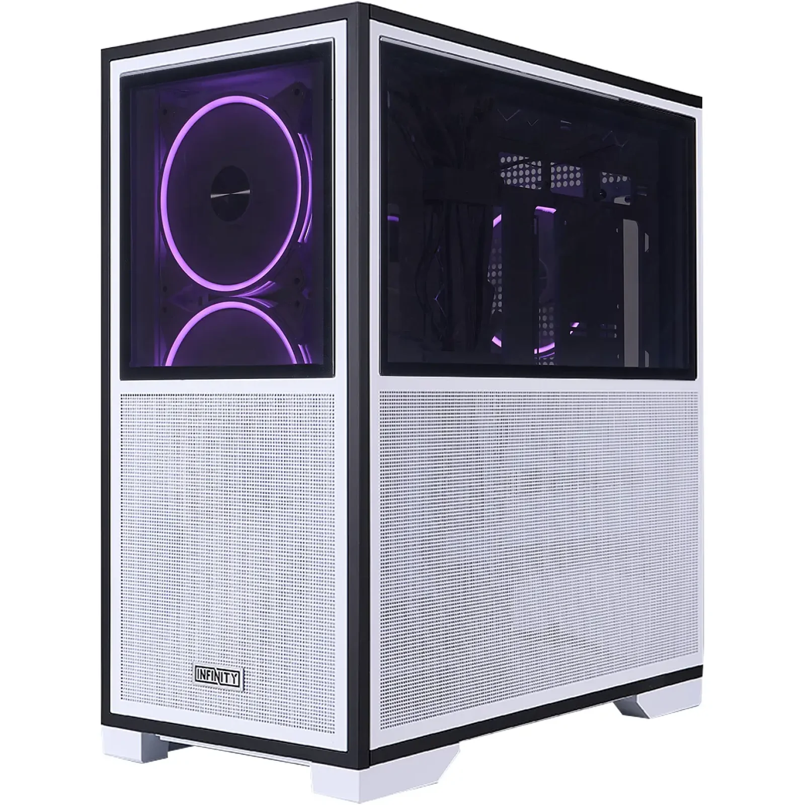 Корпус 1stPlayer IF8-WH-4FO7-14-W White UA