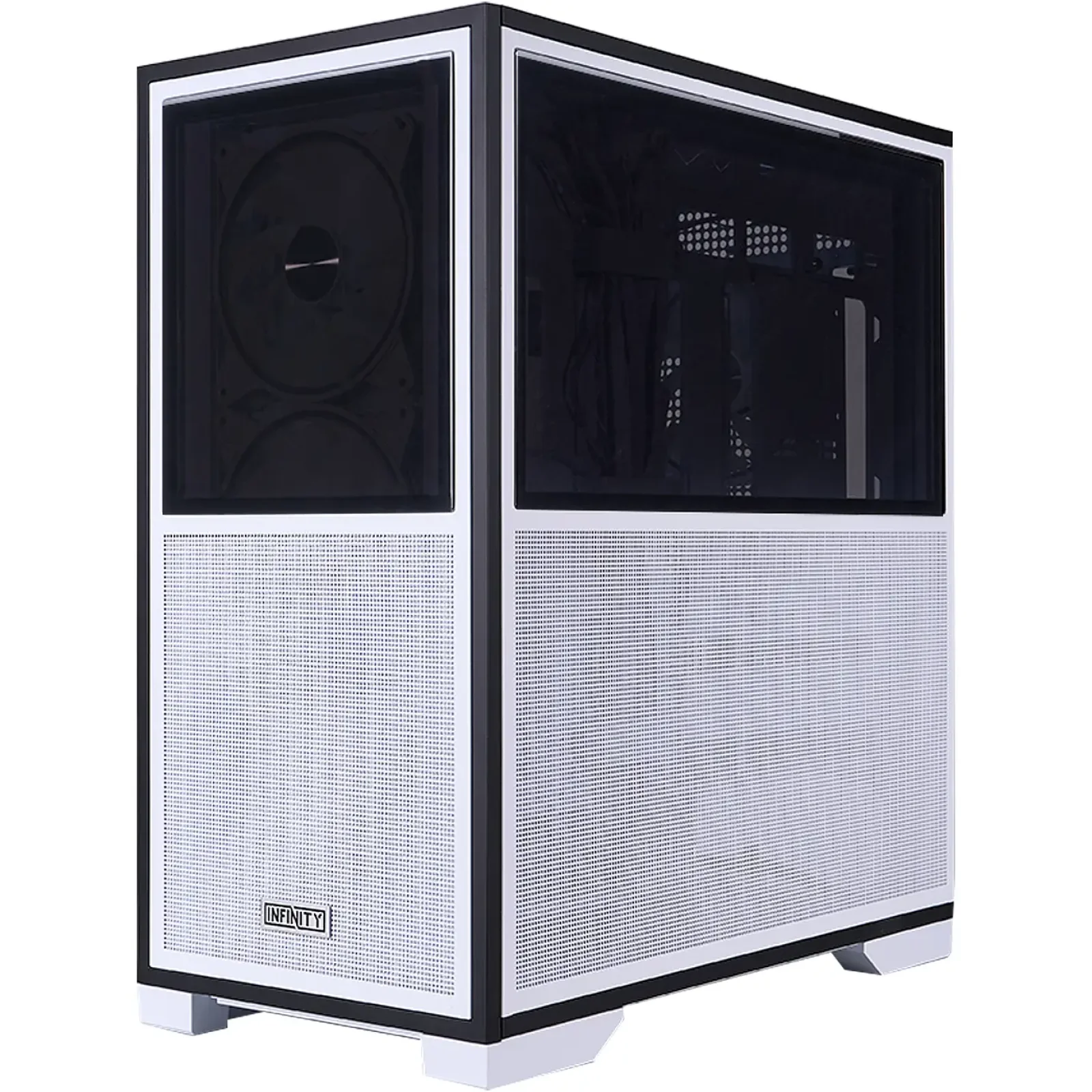 Корпус 1stPlayer IF8-WH-4FO7-14-W White UA