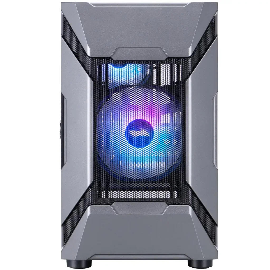Корпус 1stPlayer D3-A-BK-1F7-14-1F7 Black без БП UA