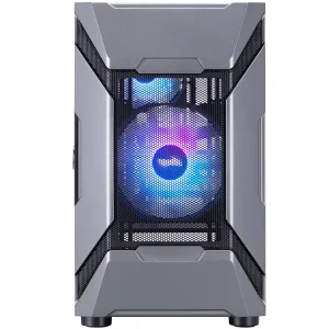 Корпус 1stPlayer D3-A-BK-1F7-14-1F7 Black без БП UA