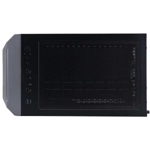 Корпус 1stPlayer D3-A-BK-1F7-14-1F7 Black без БП UA