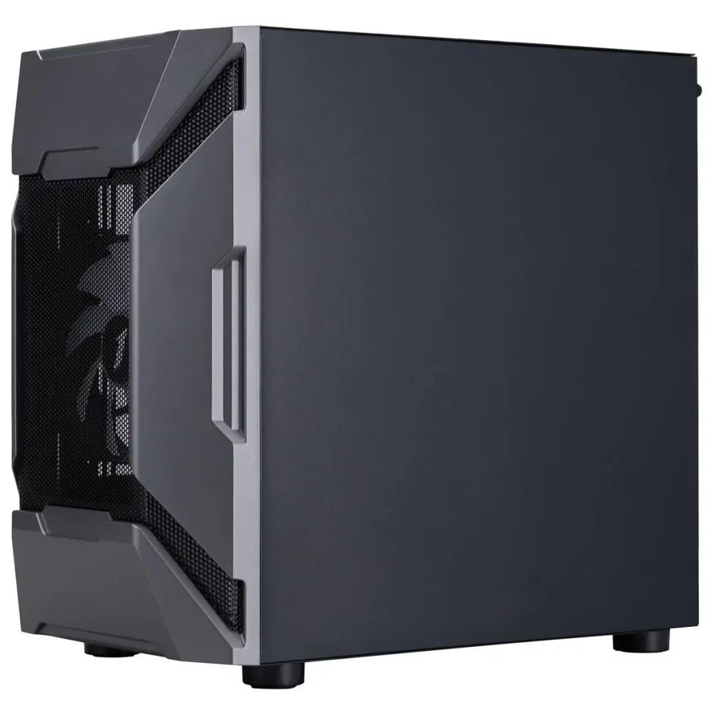 Корпус 1stPlayer D3-A-BK-1F7-14-1F7 Black без БП UA