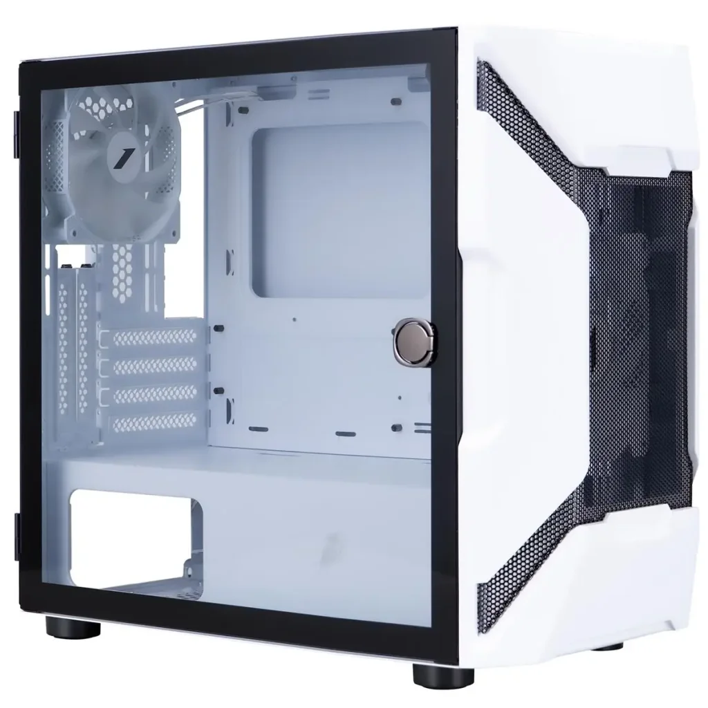 Корпус 1stPlayer D3-A-WH-1F7-14-W-1F7-W White без БП UA