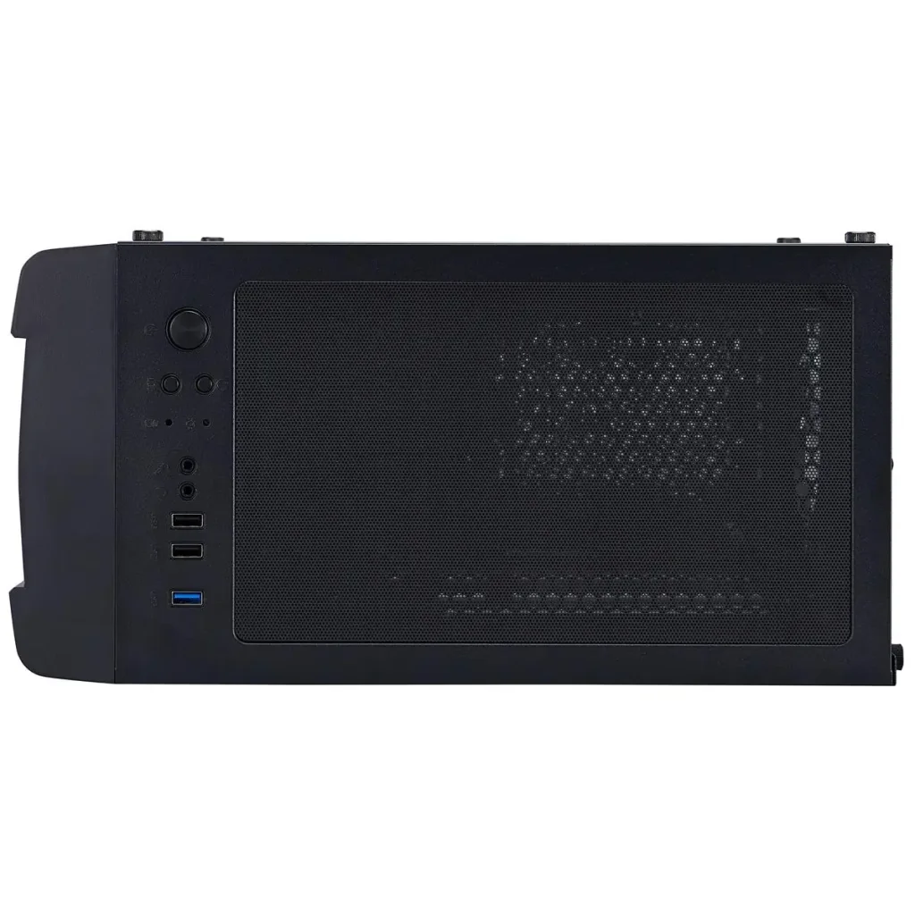 Корпус 1stPlayer D4-BK-4F1 Black без БЖ UA