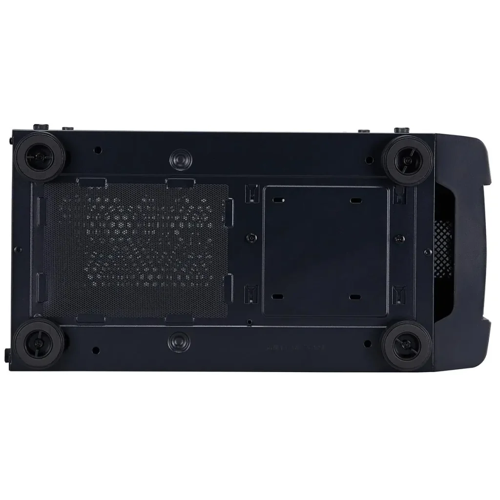 Корпус 1stPlayer D4-BK-4F1 Black без БЖ UA