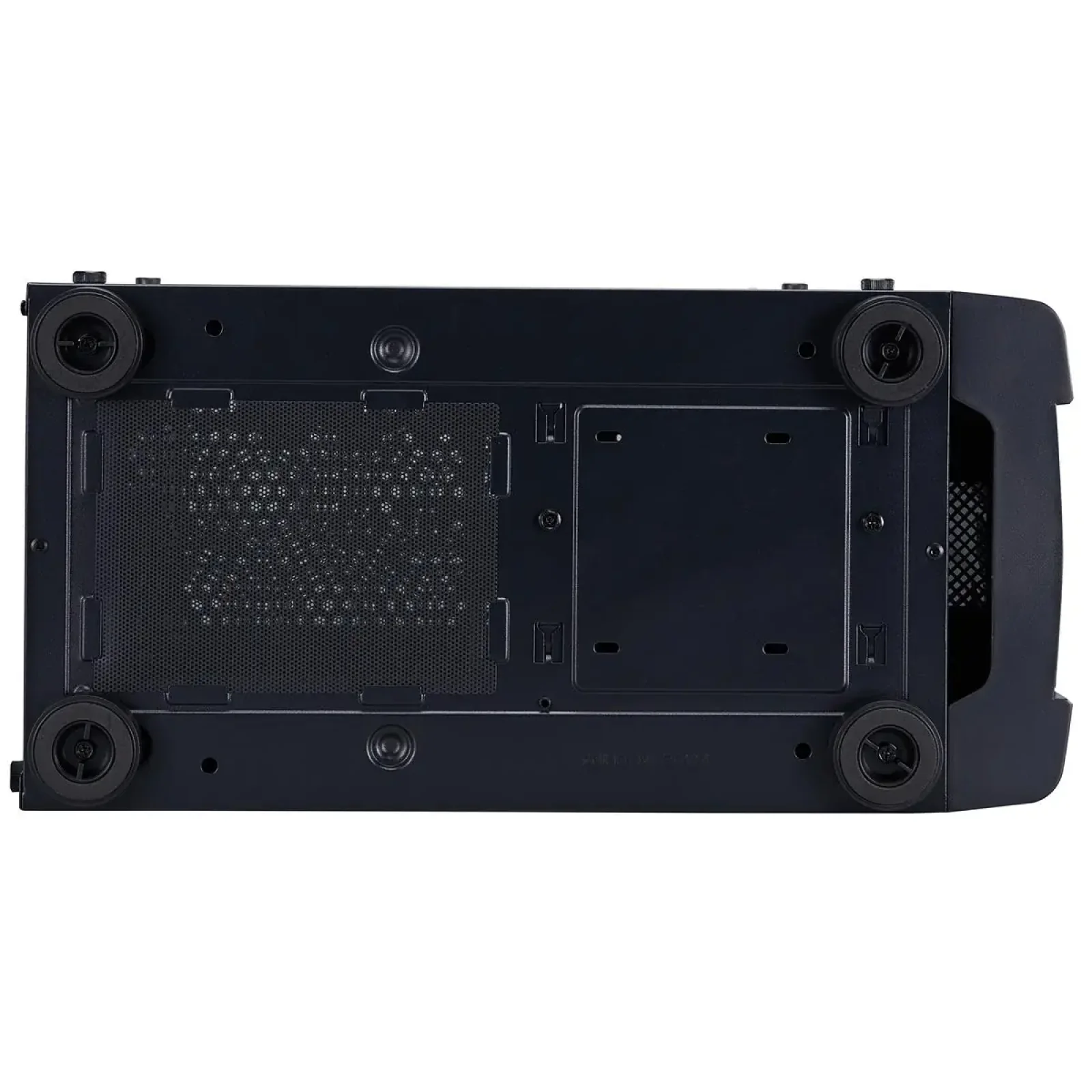 Корпус 1stPlayer D4-BK-4F1 Black без БЖ UA