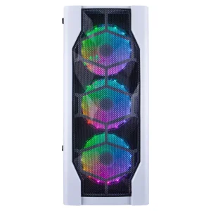 Корпус 1stPlayer D4-WH-4F1-W White без БП UA
