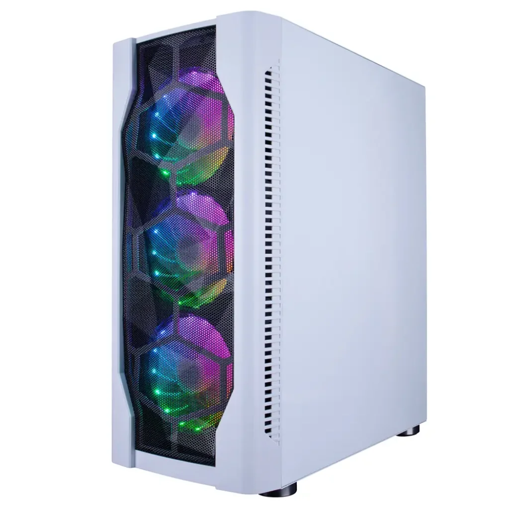 Корпус 1stPlayer D4-WH-4F1-W White без БП UA