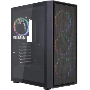 Корпус 1stPlayer Go6-BK-4FS7 Black без БЖ UA