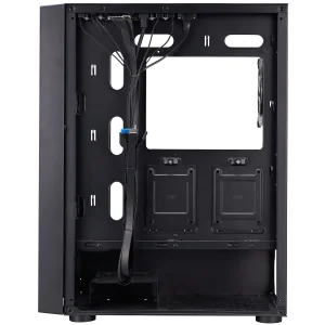 Корпус 1stPlayer Go6-BK-4FS7 Black без БЖ UA