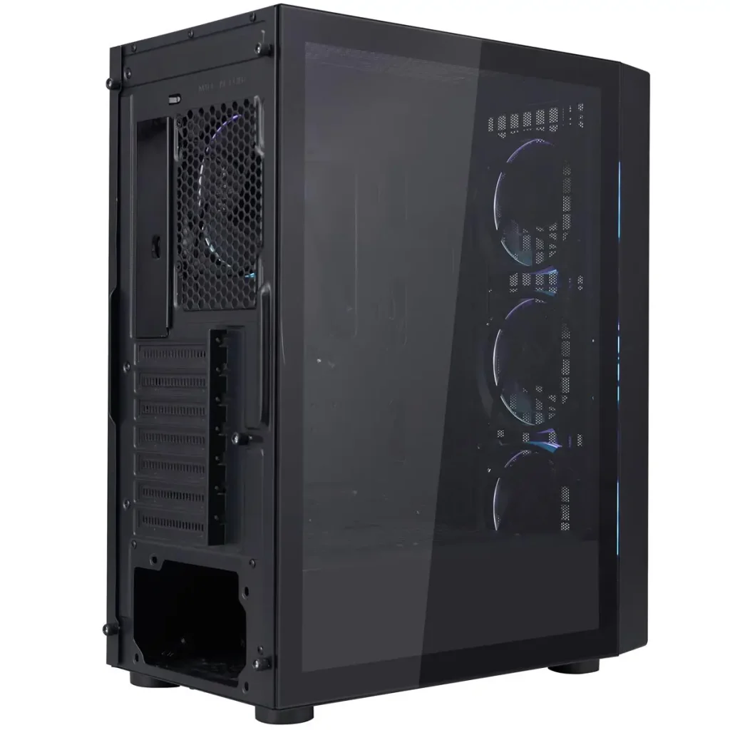 Корпус 1stPlayer Go6-BK-4FS7 Black без БЖ UA