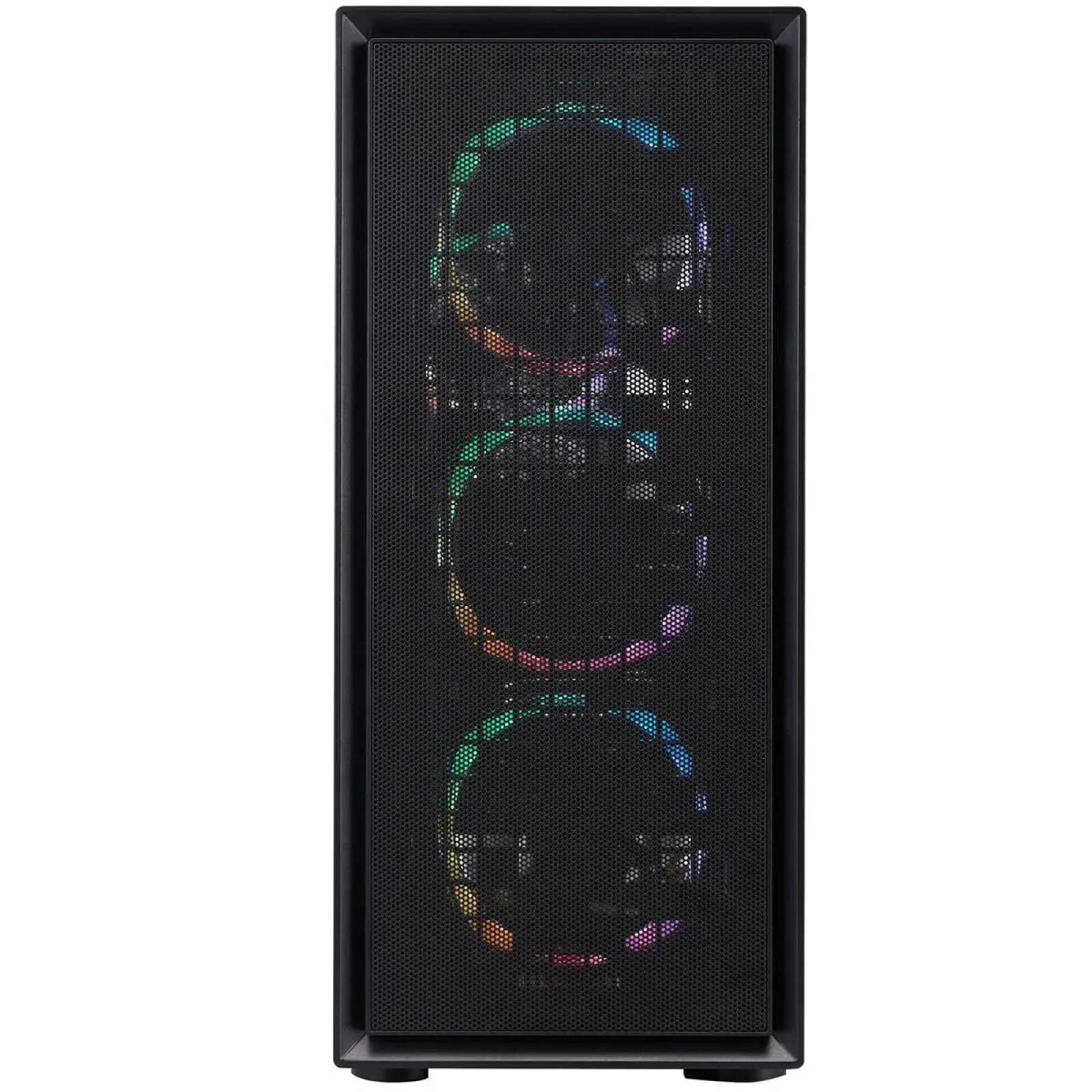 Корпус 1stPlayer Go6-BK-4FS7 Black без БП UA
