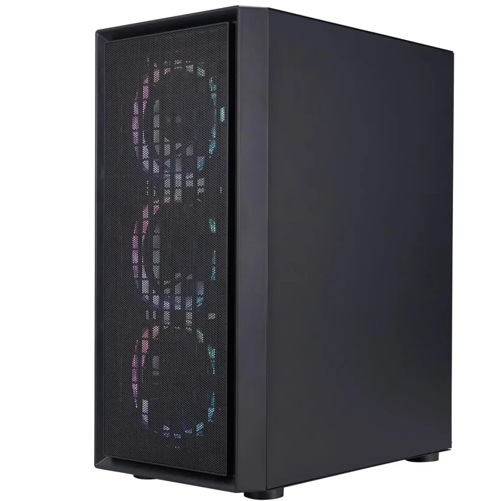Корпус 1stPlayer Go6-BK-4FS7 Black без БЖ UA
