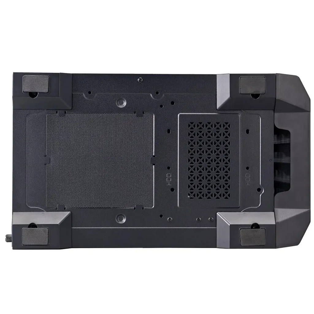 Корпус 1stPlayer H2-BK-4F7 Black без БП UA