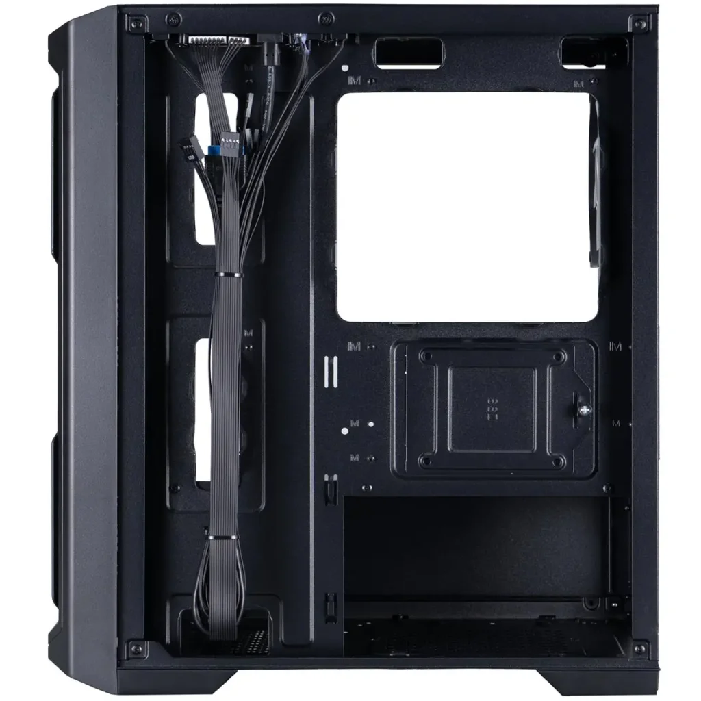 Корпус 1stPlayer H2-BK-4F7 Black без БП UA