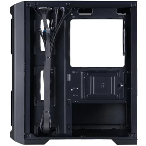 Корпус 1stPlayer H2-BK-4F7 Black без БП UA