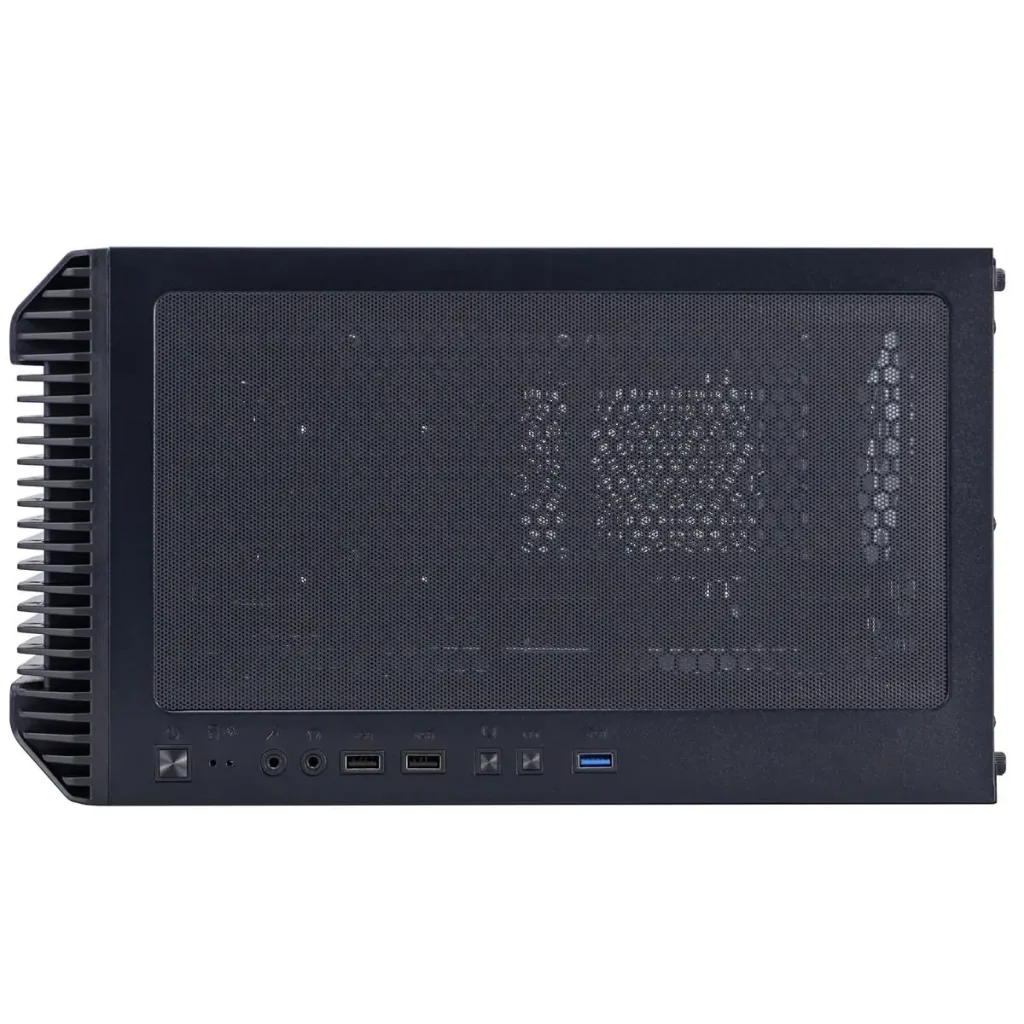 Корпус 1stPlayer H6-BK-4F7 Black без БЖ UA