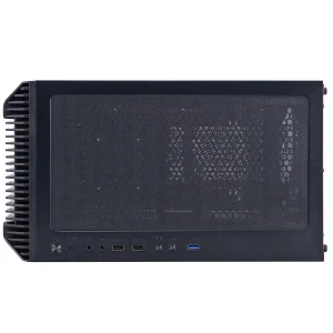 Корпус 1stPlayer H6-BK-4F7 Black без БЖ UA