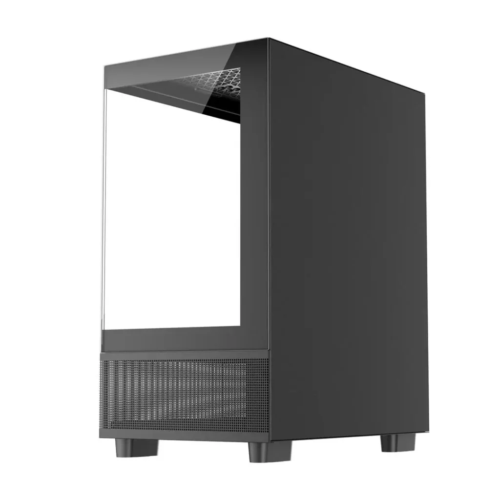 Корпус 1stPlayer Mi2-A-BK-2F7R-1F7 Black без БП UA