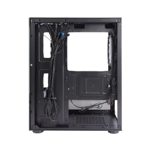 Корпус 1stPlayer Mi2-A-BK-2F7R-1F7 Black без БП UA