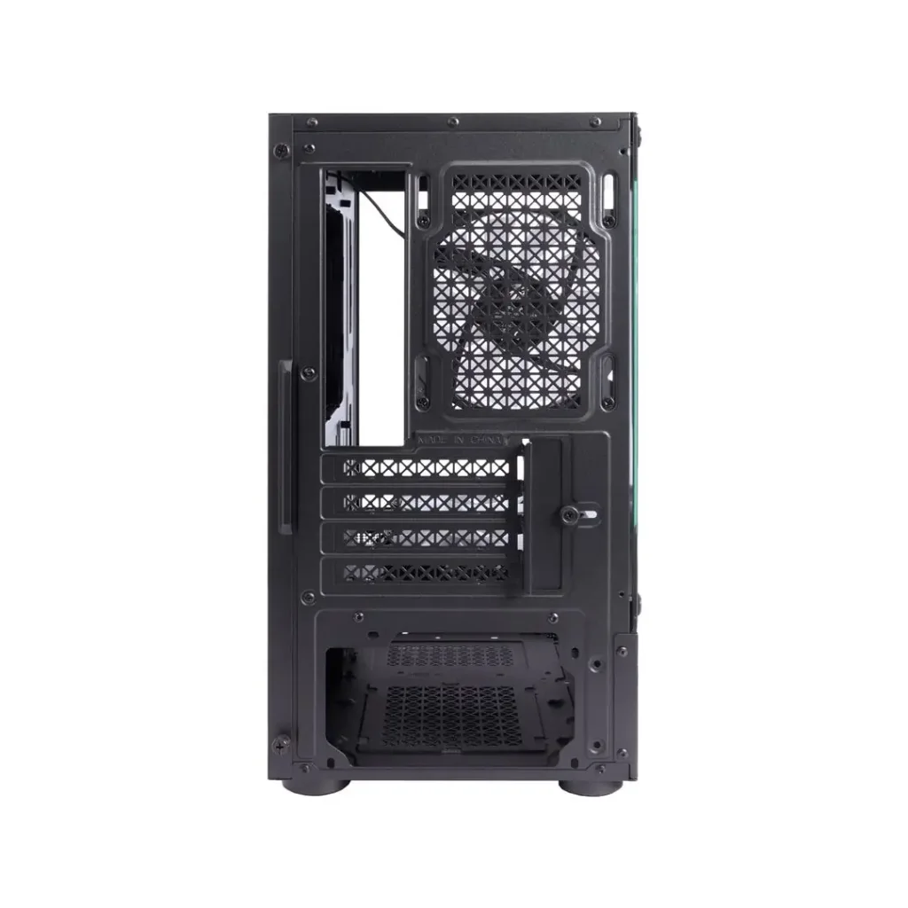 Корпус 1stPlayer Mi2-A-BK-2F7R-1F7 Black без БП UA