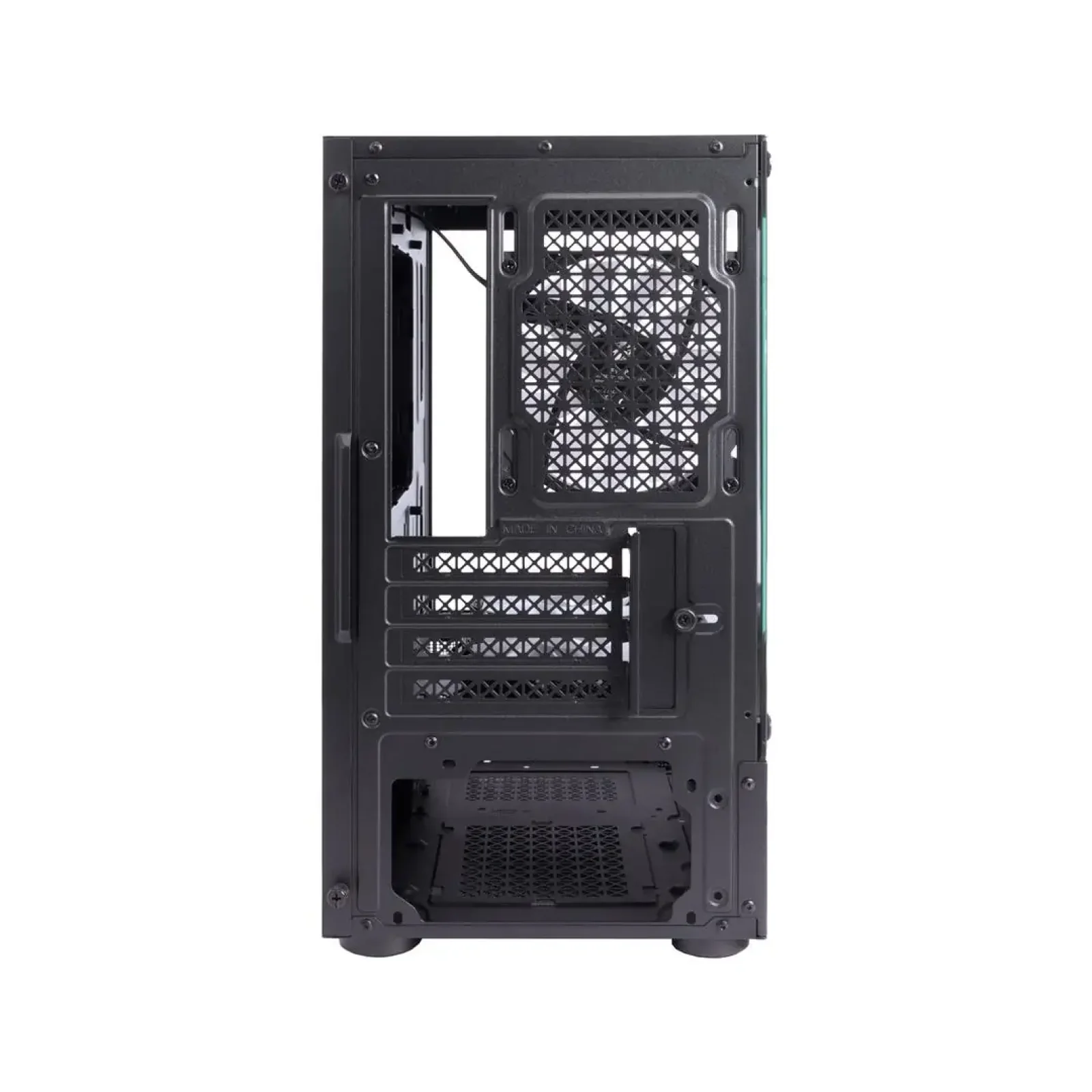 Корпус 1stPlayer Mi2-A-BK-2F7R-1F7 Black без БЖ UA