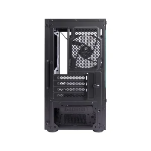 Корпус 1stPlayer Mi2-A-BK-2F7R-1F7 Black без БП UA