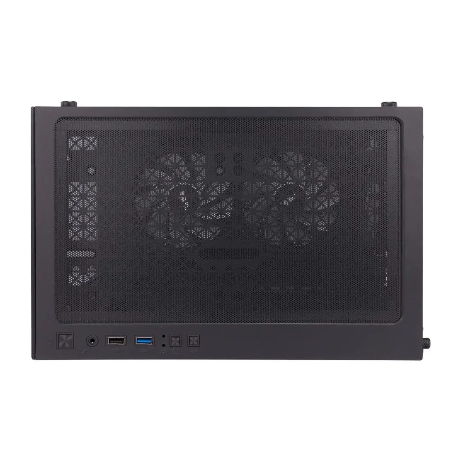 Корпус 1stPlayer Mi2-A-BK-2F7R-1F7 Black без БЖ UA