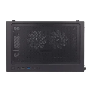 Корпус 1stPlayer Mi2-A-BK-2F7R-1F7 Black без БП UA