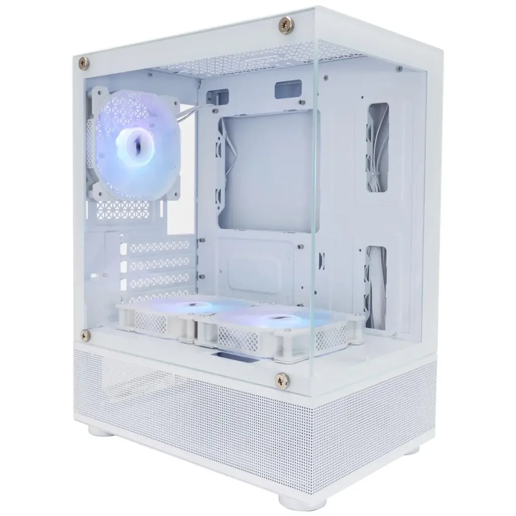 Корпус 1stPlayer Mi2-A-WH-2F7R-W-1F7-W White без БЖ UA