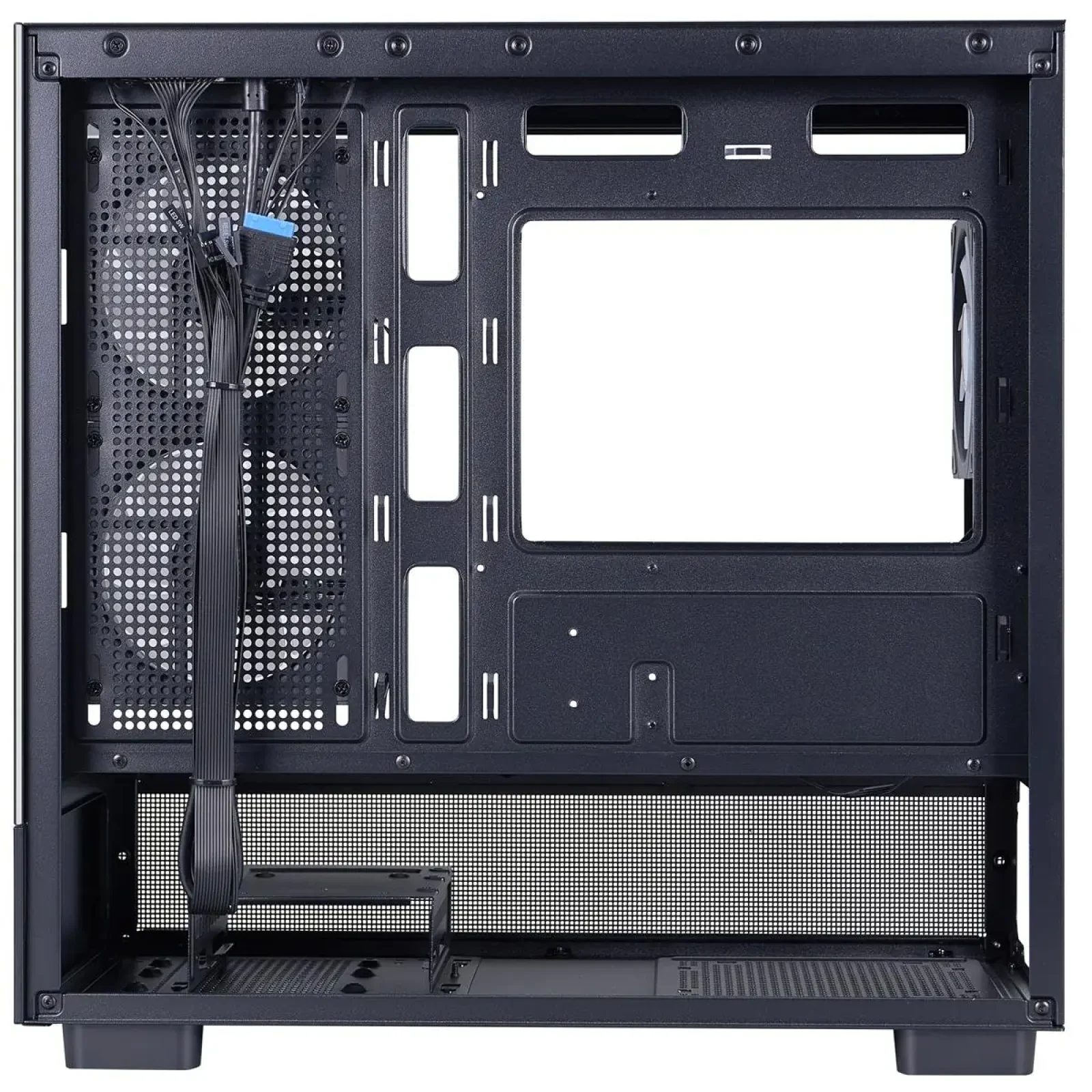 Корпус 1stPlayer Mi5-BK-2FC7R-1FC7 Black без БЖ UA
