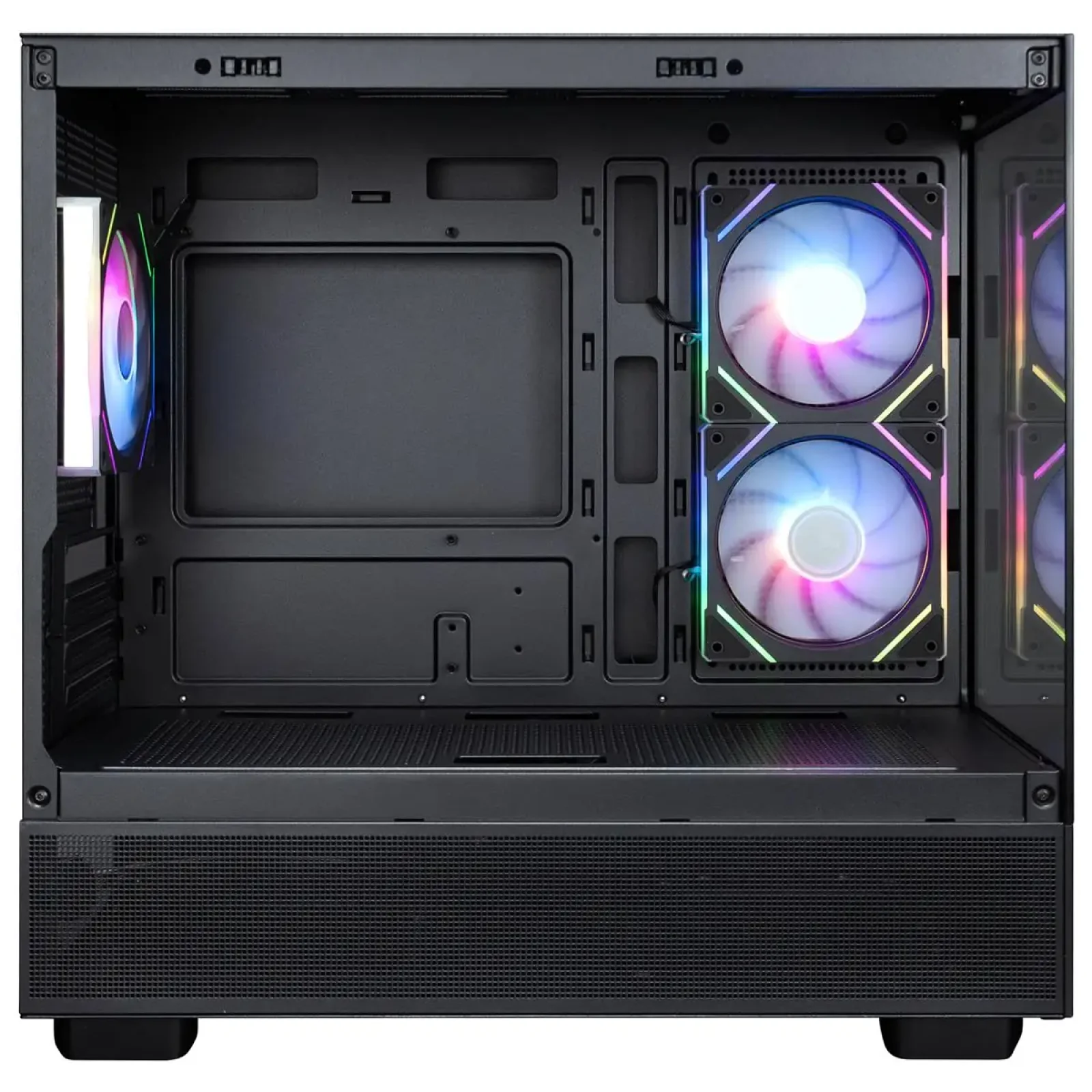 Корпус 1stPlayer Mi5-BK-2FC7R-1FC7 Black без БЖ UA