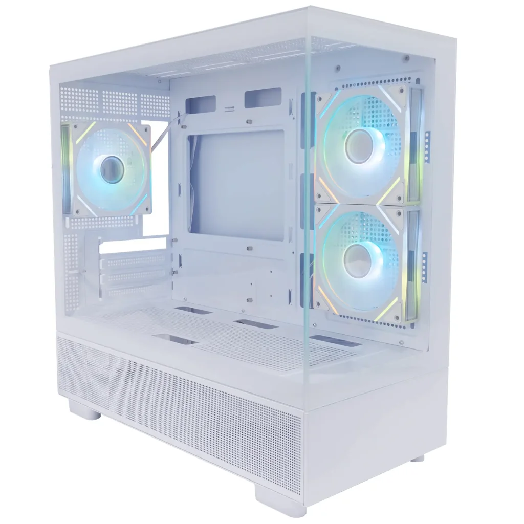 Корпус 1stPlayer Mi5-WH-2FC7R-W-1FC7-W White без БЖ UA