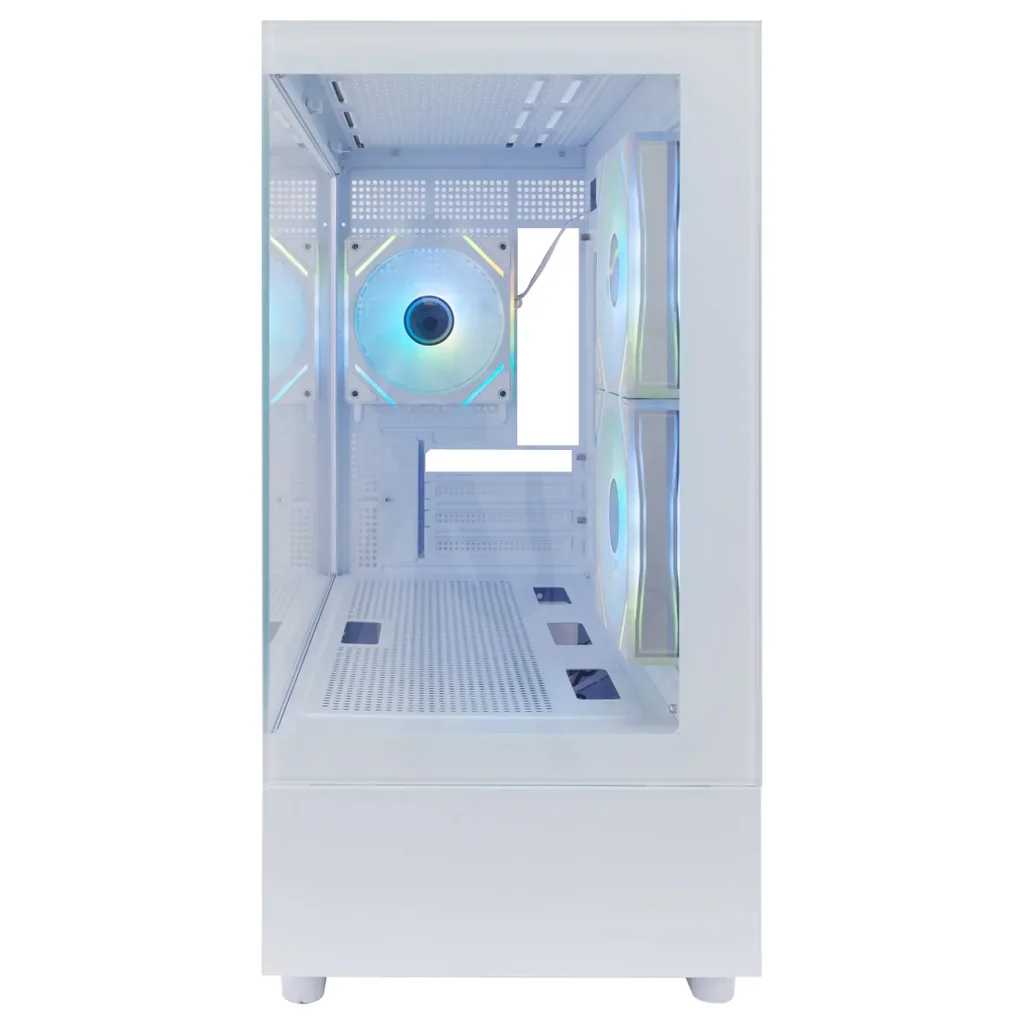 Корпус 1stPlayer Mi5-WH-2FC7R-W-1FC7-W White без БЖ UA