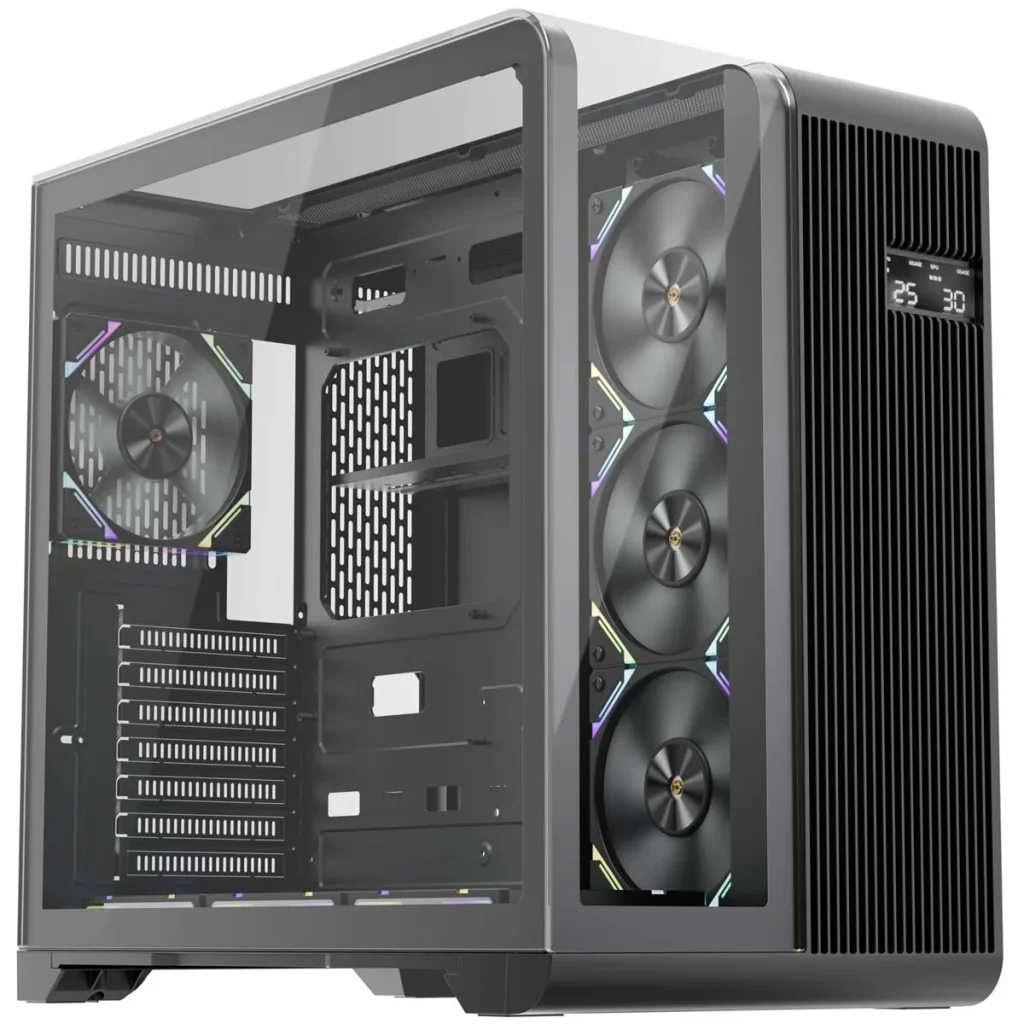 Корпус 1stPlayer RT7 Black без БП, RT7-BK UA