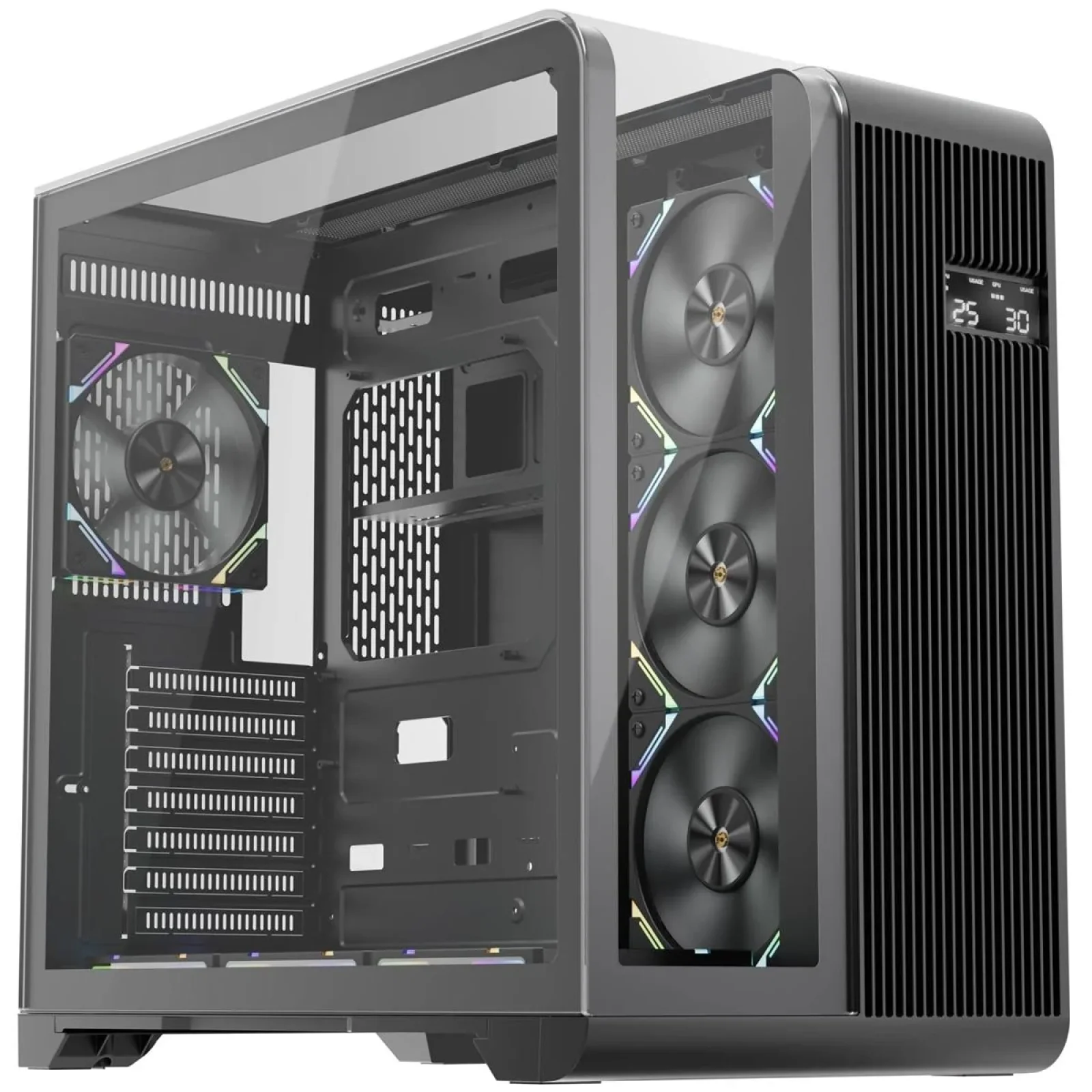 Корпус 1stPlayer RT7 Black без БЖ, RT7-BK UA