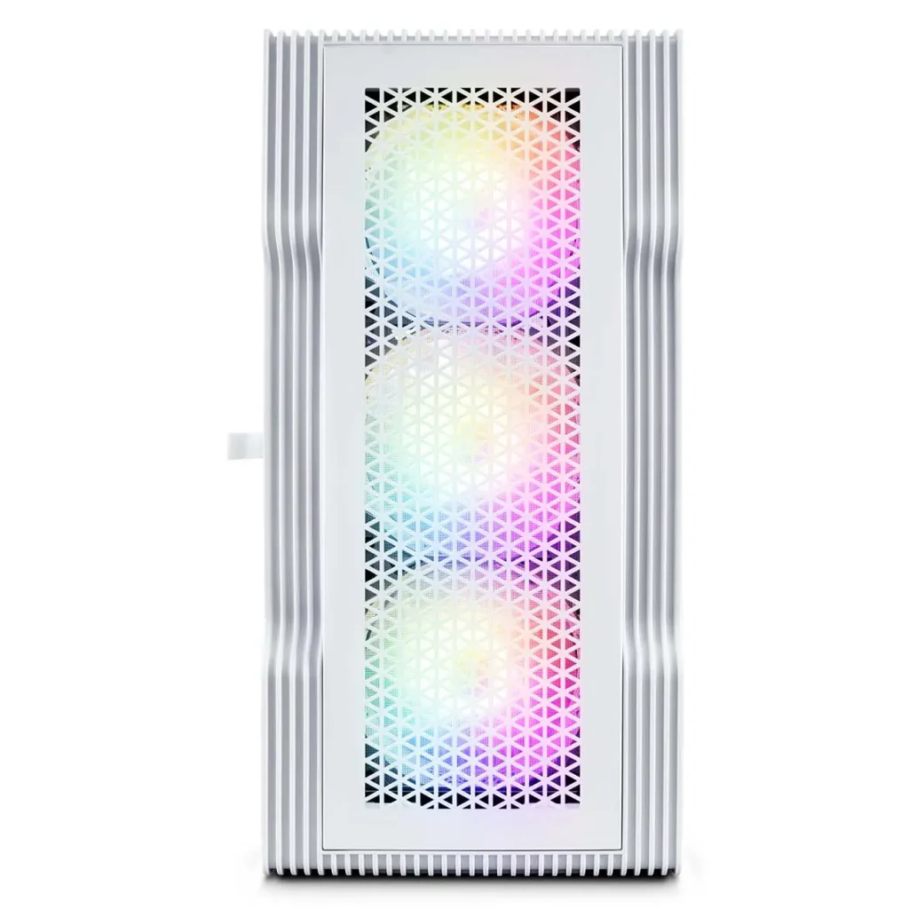 Корпус 1stPlayer T3-WH-4F1-W White без БЖ UA