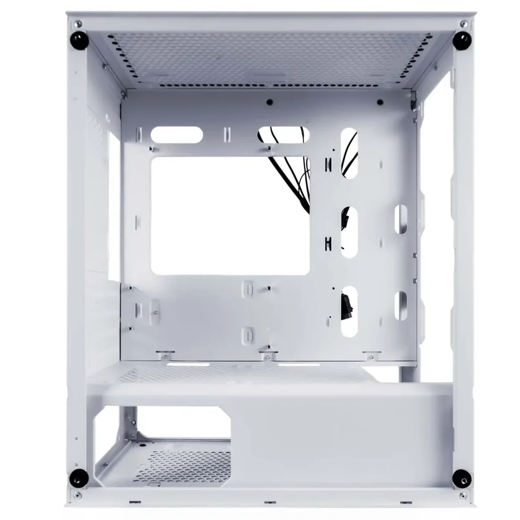 Корпус 1stPlayer T3-WH-4F1-W White без БЖ UA